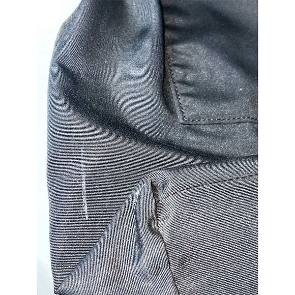 Coach Signature Wool Striped North South Charcoal Berry/Gray Tote - Picture 10 of 11